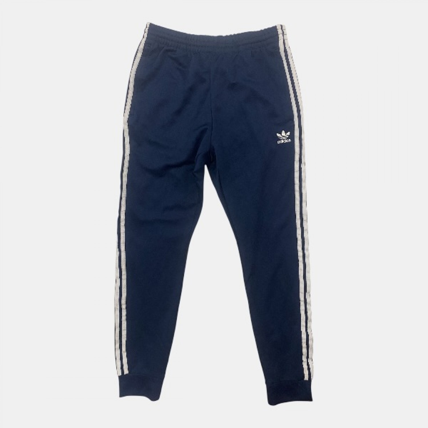 Adidas Originals Trefoil Track Pants Navy Blue M Pre Owned